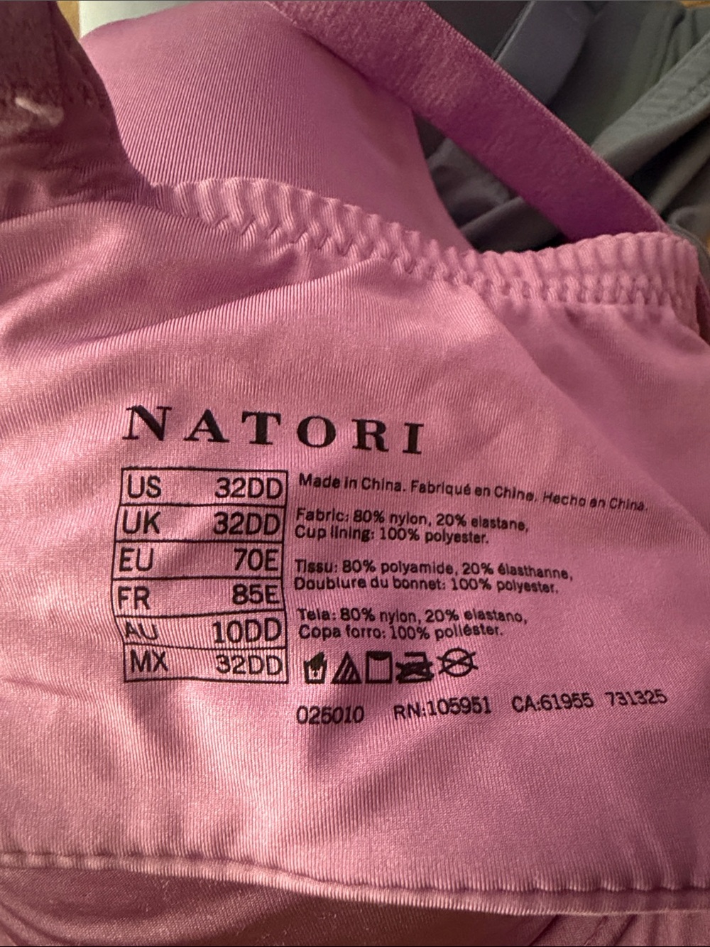 Natori Three-Pack Smooth T-Shirt Bras in Blue, Lavender, and Black